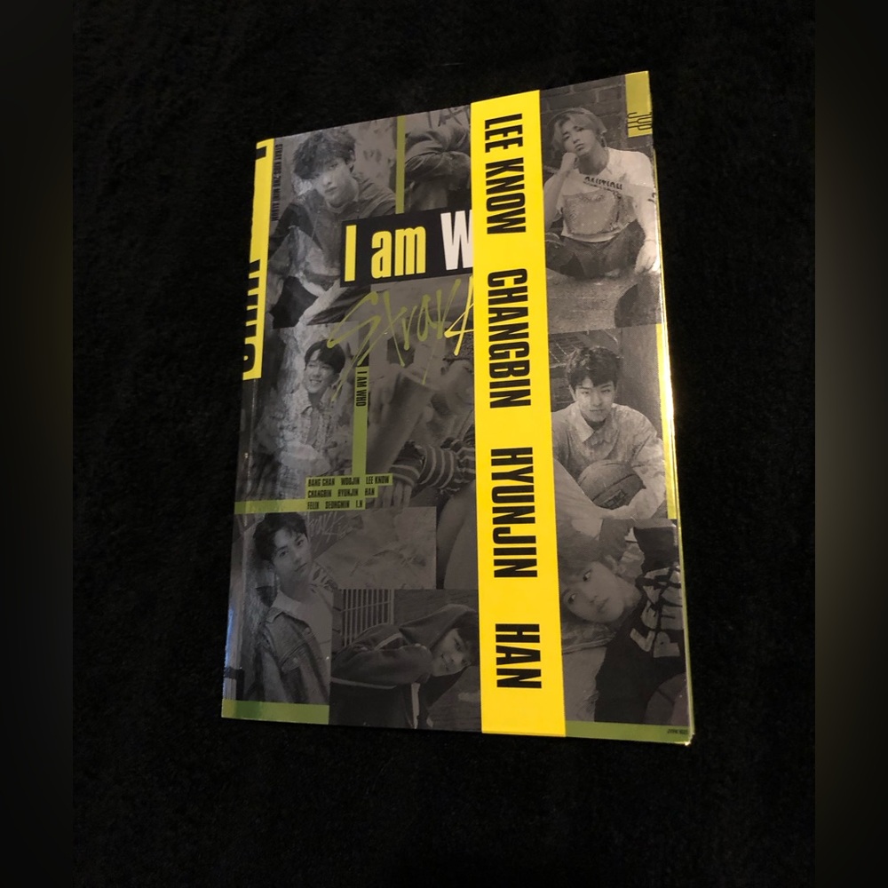 Stray Kids I Am Who Album No Photocards Comes With Changbin Poster Kpop